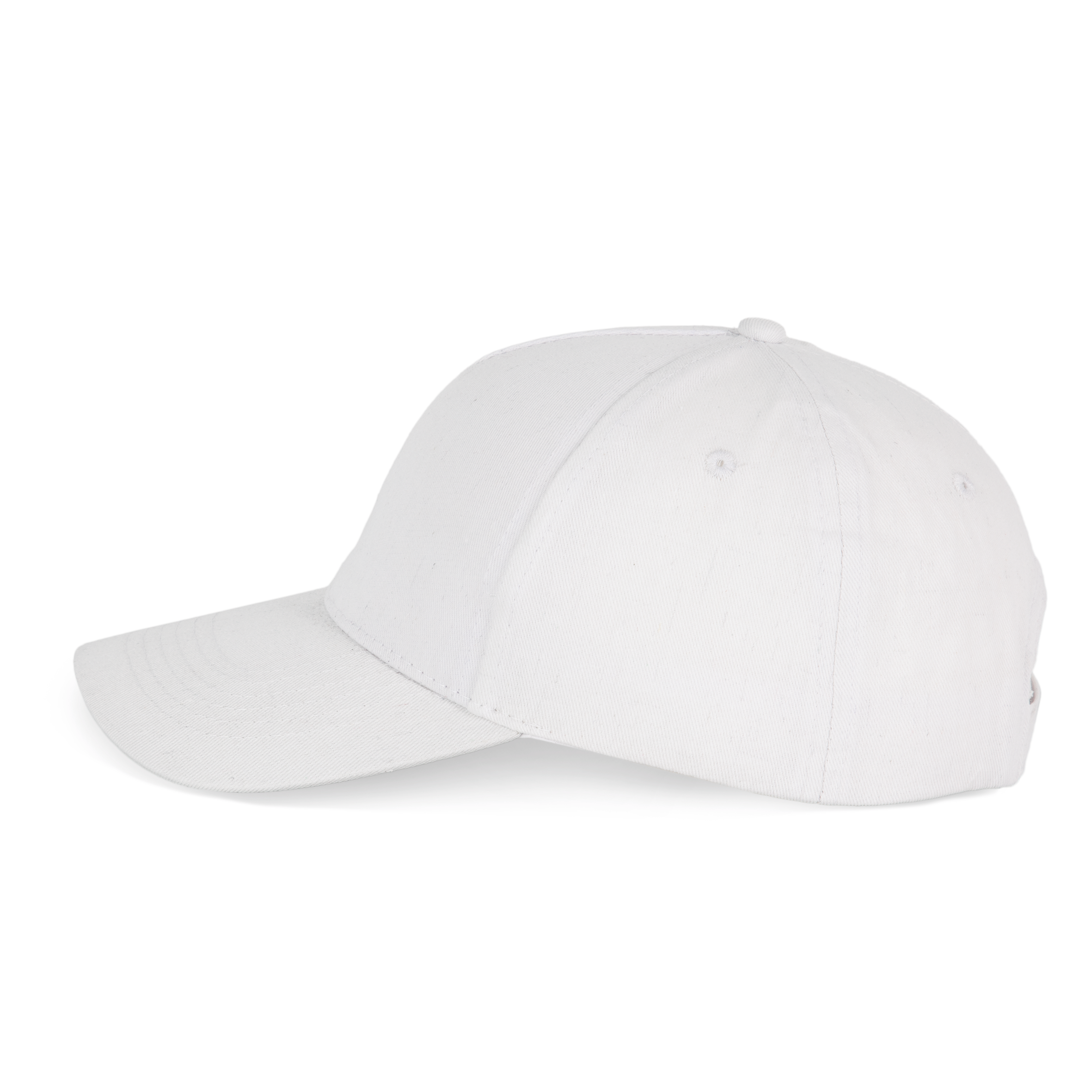 Cappellino a 5 pannelli in twill di cotone riciclato e poliestere | KP229