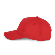 Cappellino a 5 pannelli in twill di cotone riciclato e poliestere | KP229