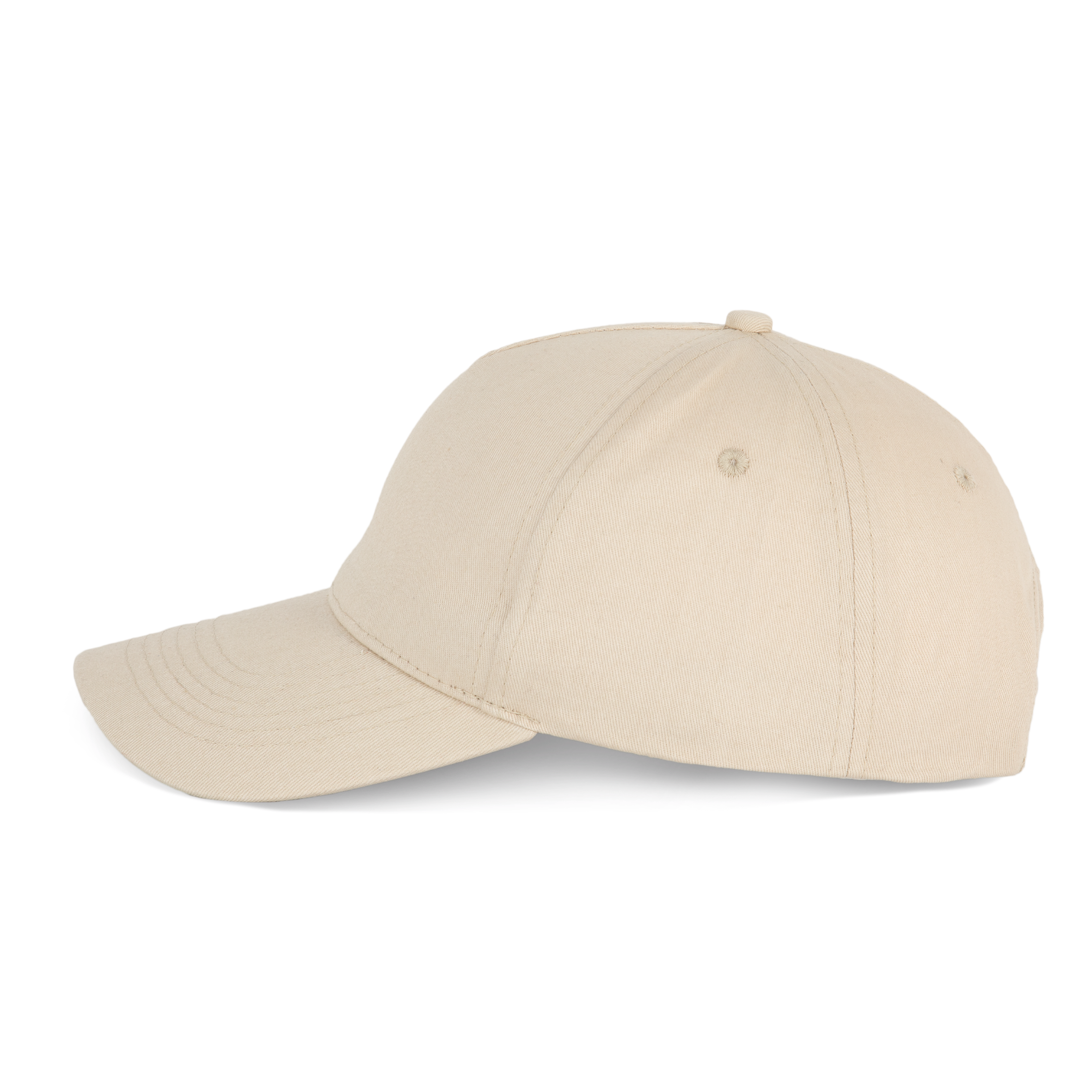 Cappellino a 5 pannelli in twill di cotone riciclato e poliestere | KP229