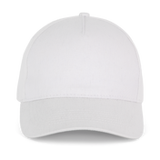 Cappellino a 5 pannelli in twill di cotone riciclato e poliestere | KP229