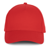 Cappellino a 5 pannelli in twill di cotone riciclato e poliestere | KP229