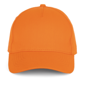 Cappellino a 5 pannelli in twill di cotone riciclato e poliestere | KP229