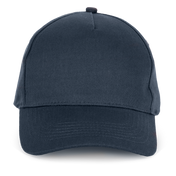 Cappellino a 5 pannelli in twill di cotone riciclato e poliestere | KP229