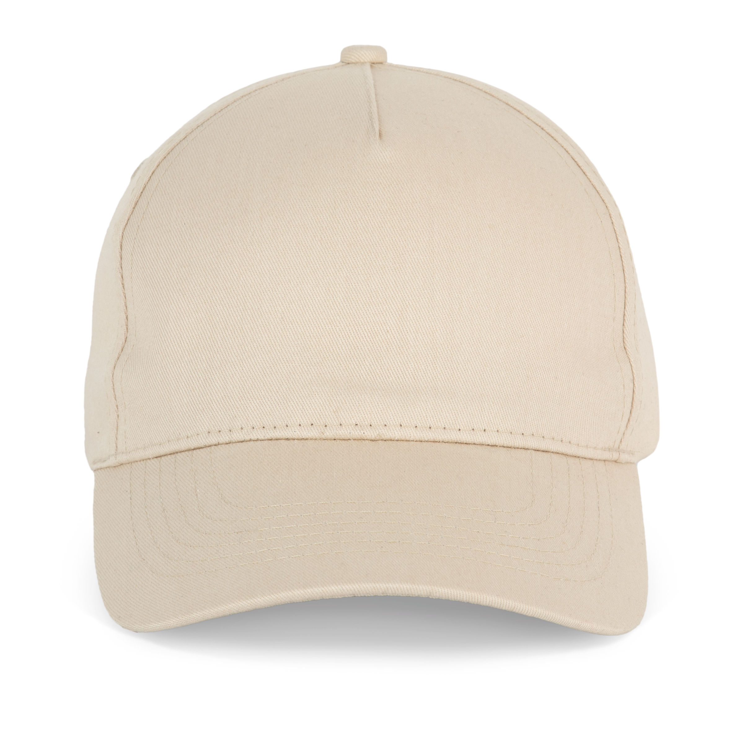Cappellino a 5 pannelli in twill di cotone riciclato e poliestere | KP229