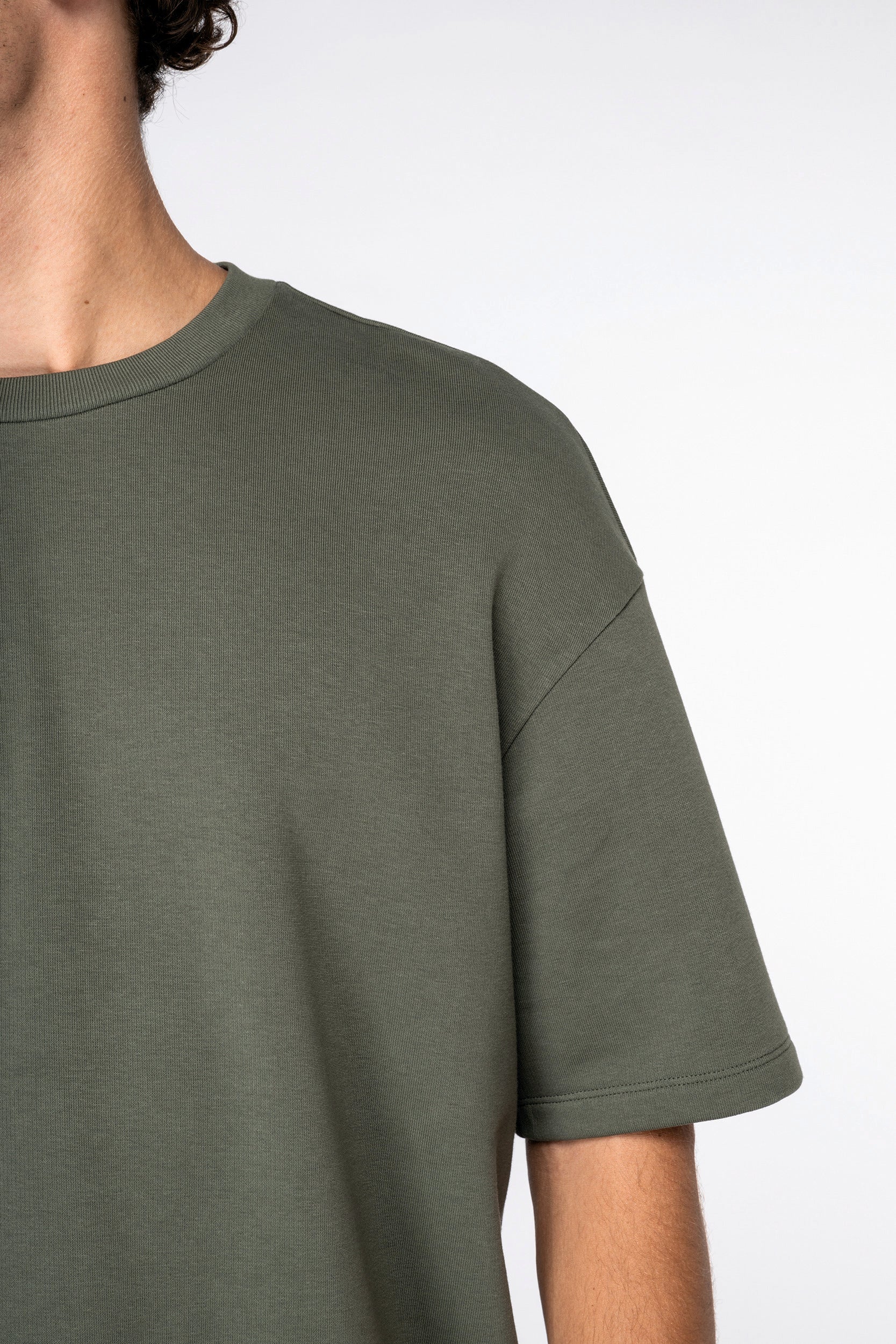 Eco-friendly Unisex Oversize French Terry T-shirt - 300 g/m²