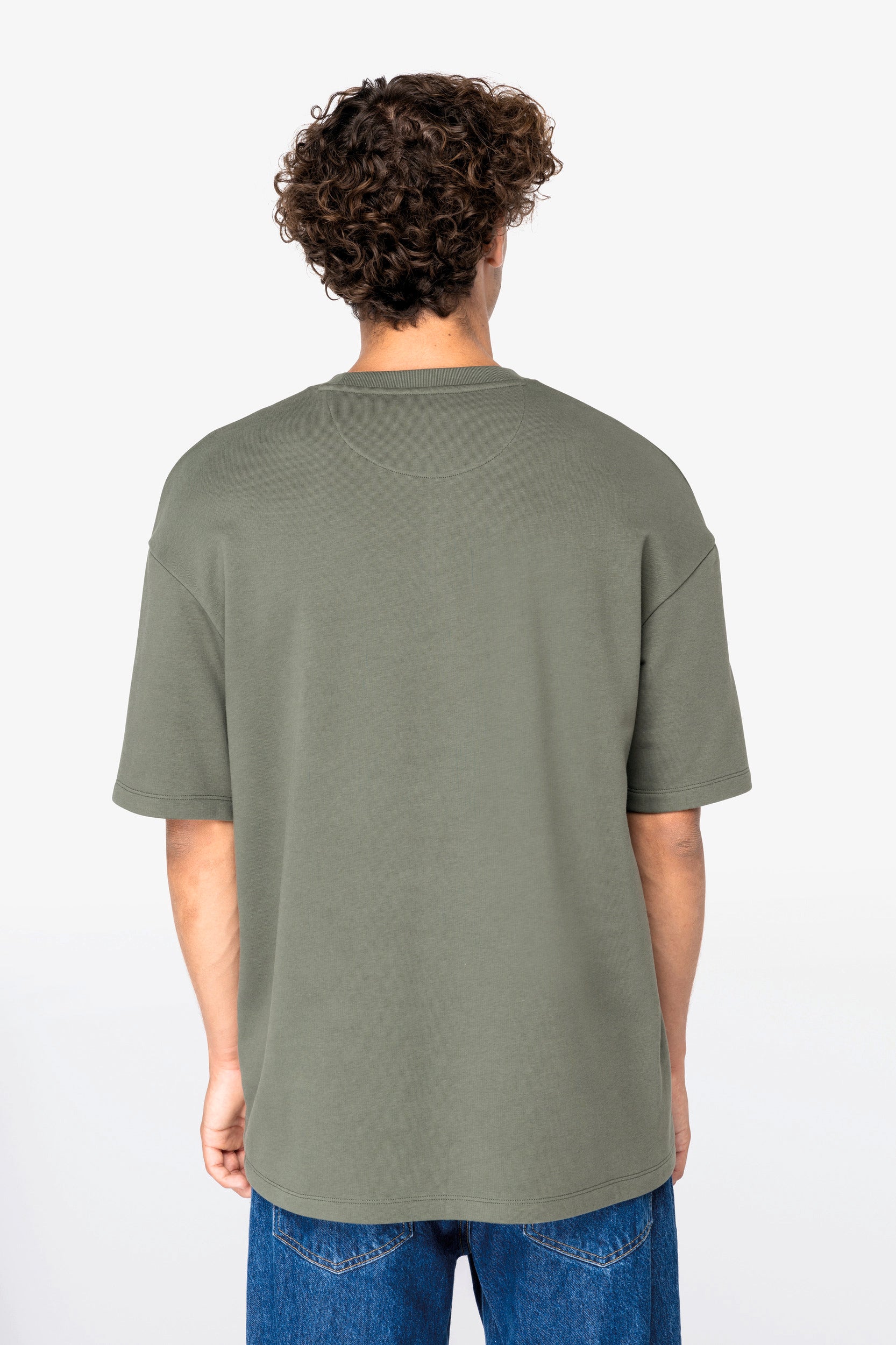 Camiseta unisex oversize de felpa francesa ecológica - 300 g/m² - NS308