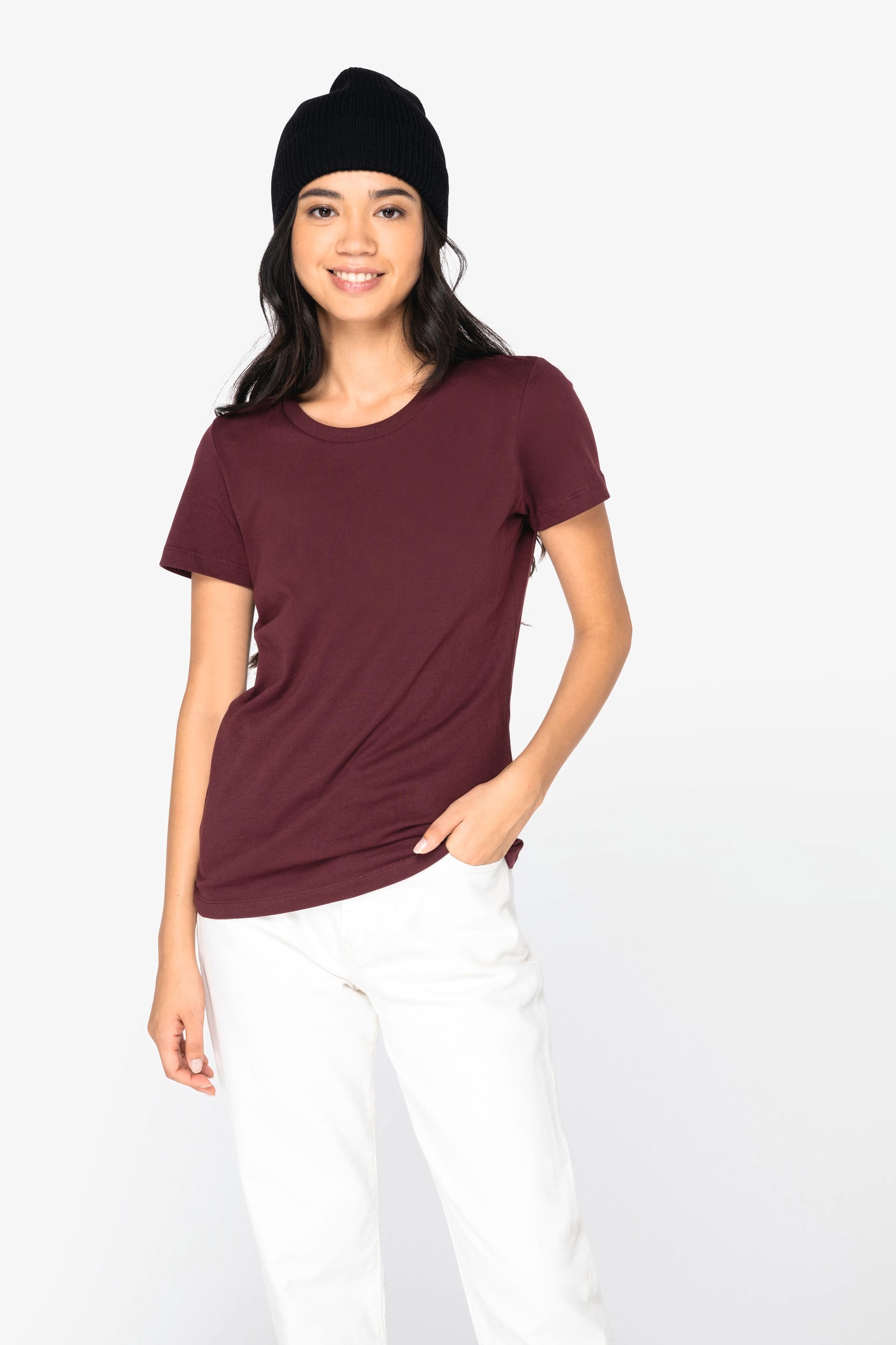 T-shirt da donna eco-compatibile: comfort morbido e personalizzabile - NS324