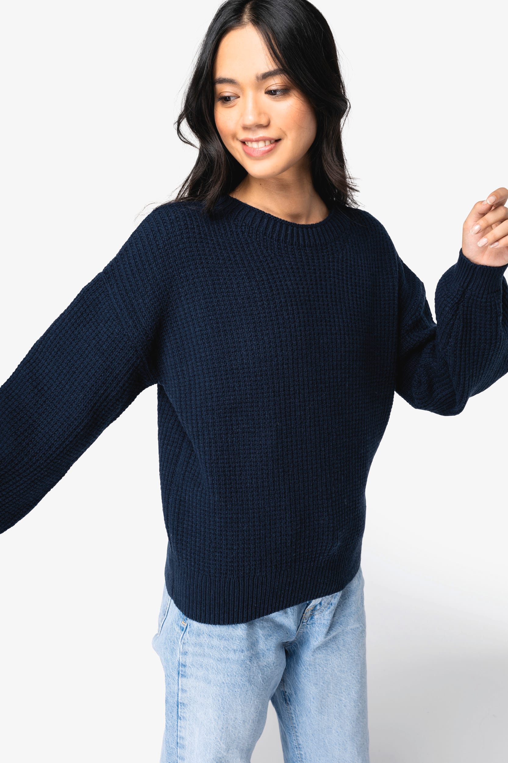 Pull en laine mérinos pour femmes - 620 g/m² - NS920