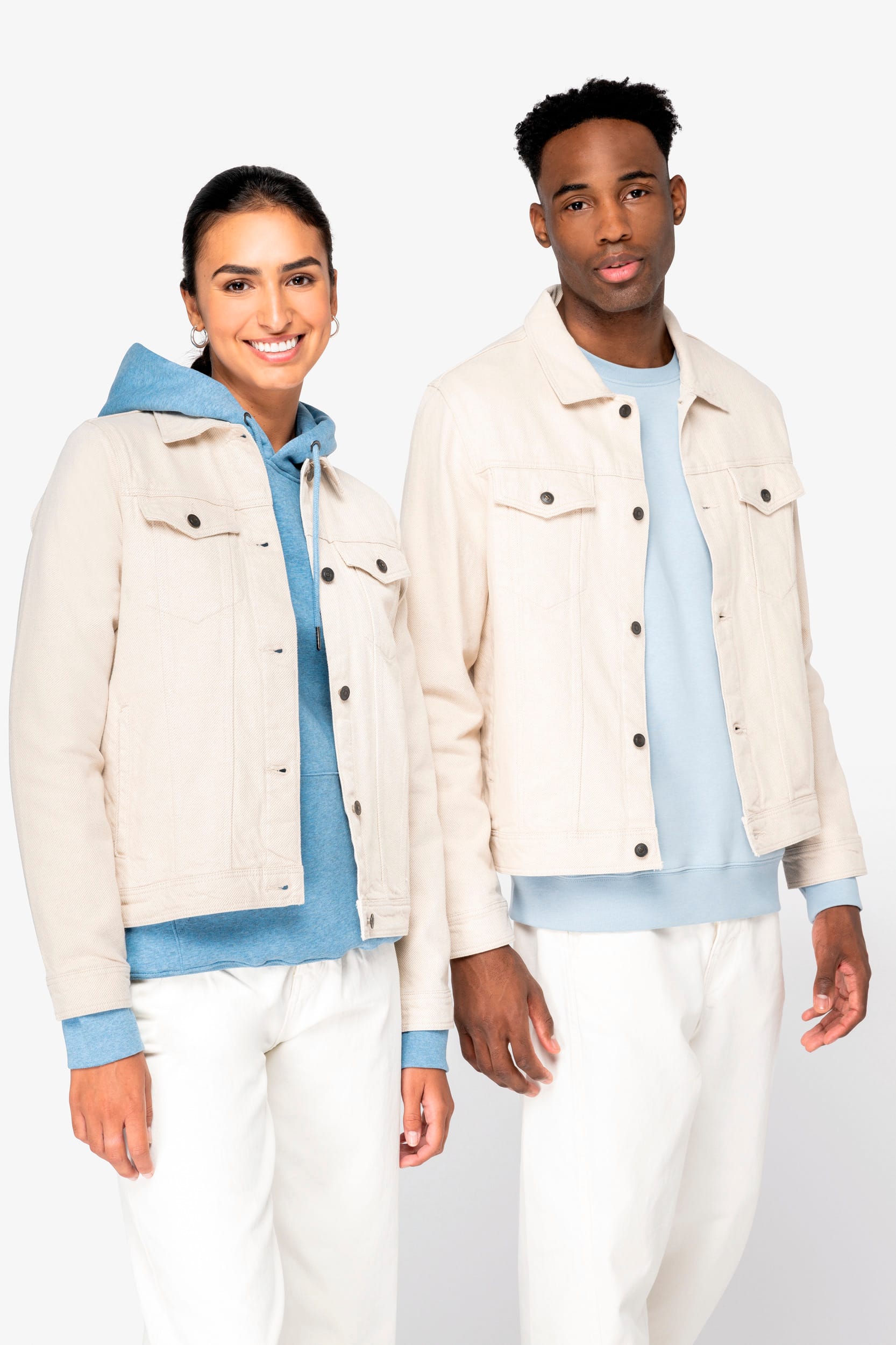 Chaqueta ecológica para hombre con cáñamo - 370 g/m² - NS606