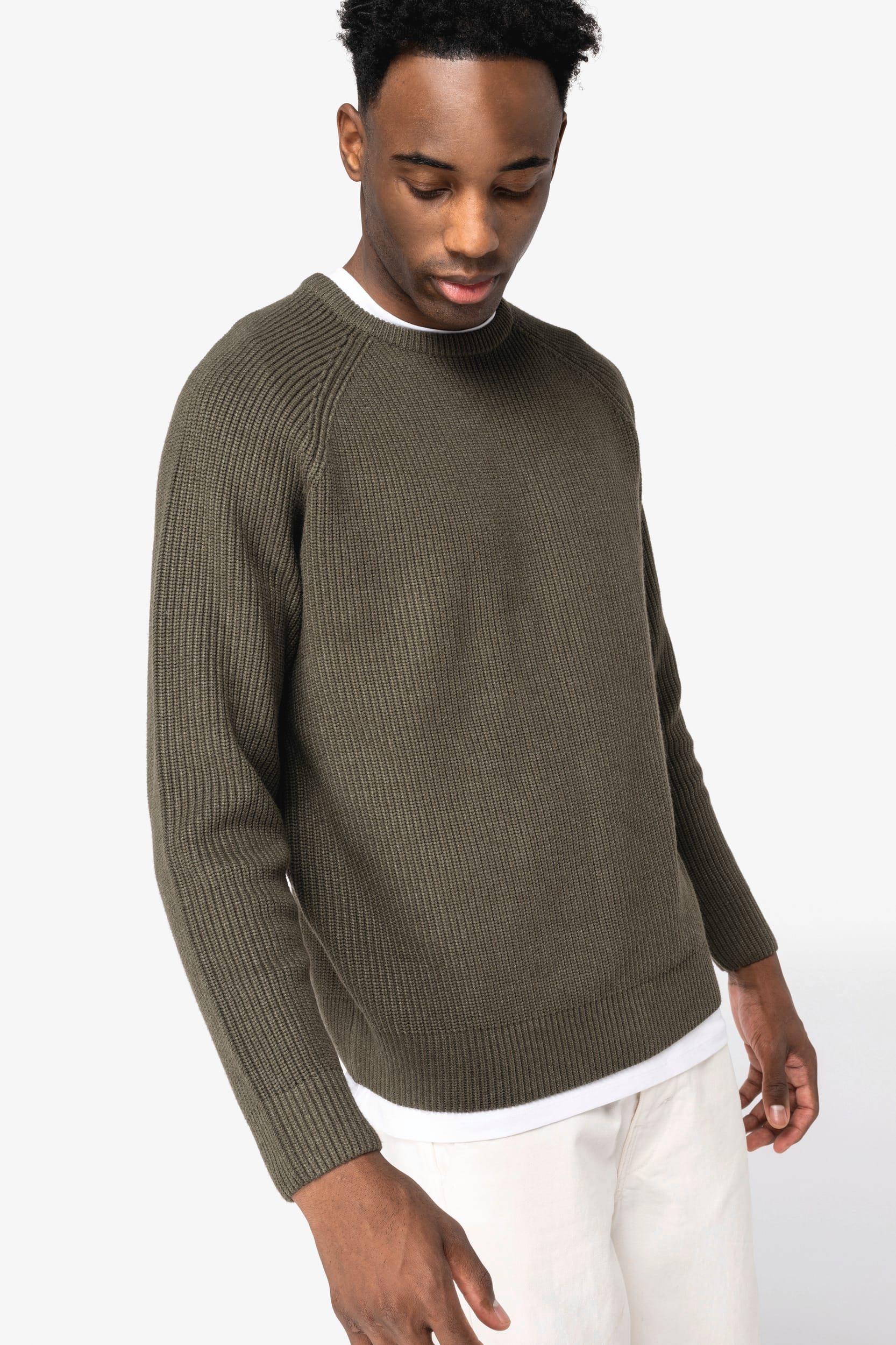 Pull en grosse maille pour homme - 730 g/m² - NS911