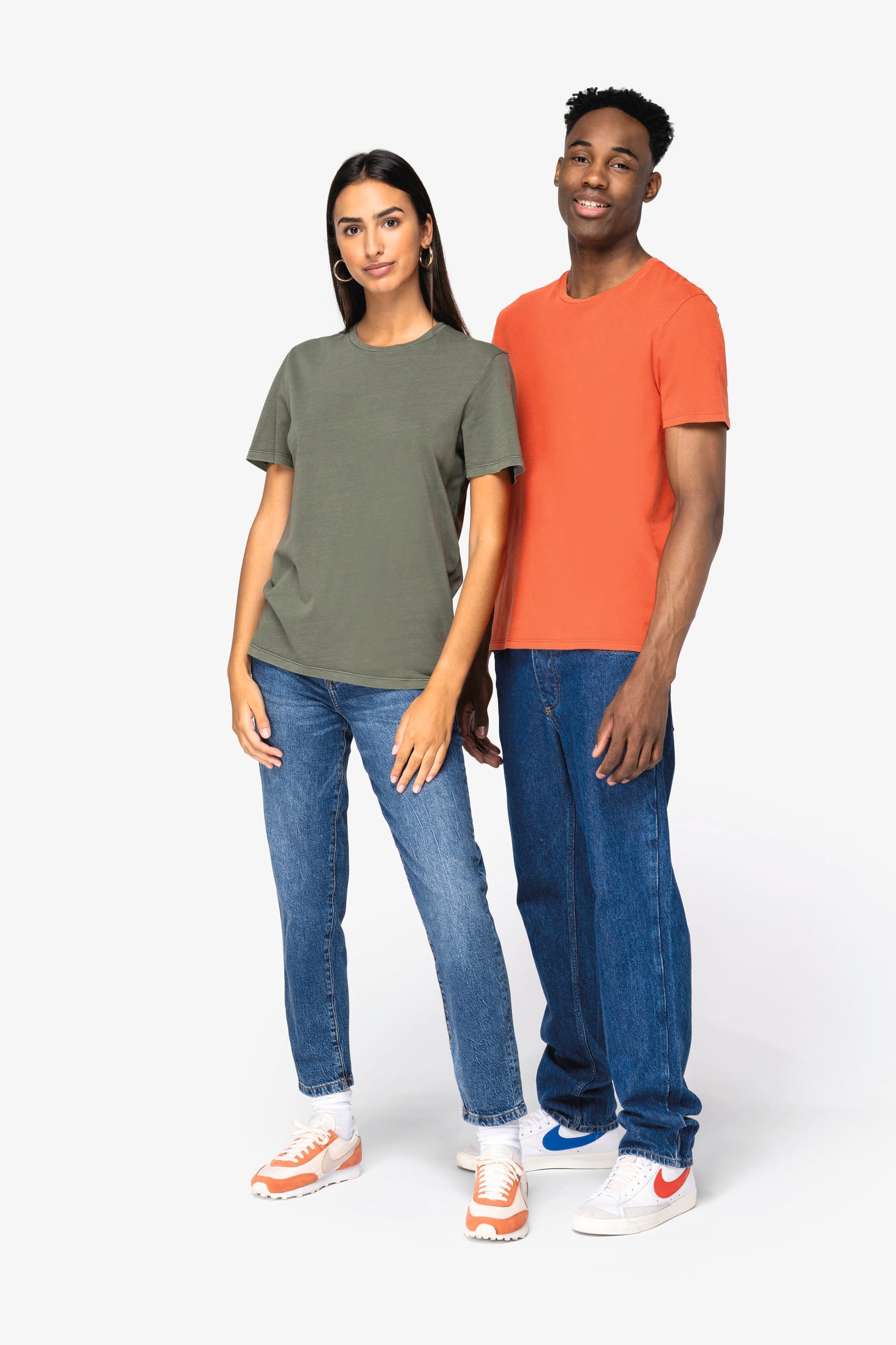 Unisex T-Shirt mit Used-Look - 165 g/m² - NS315