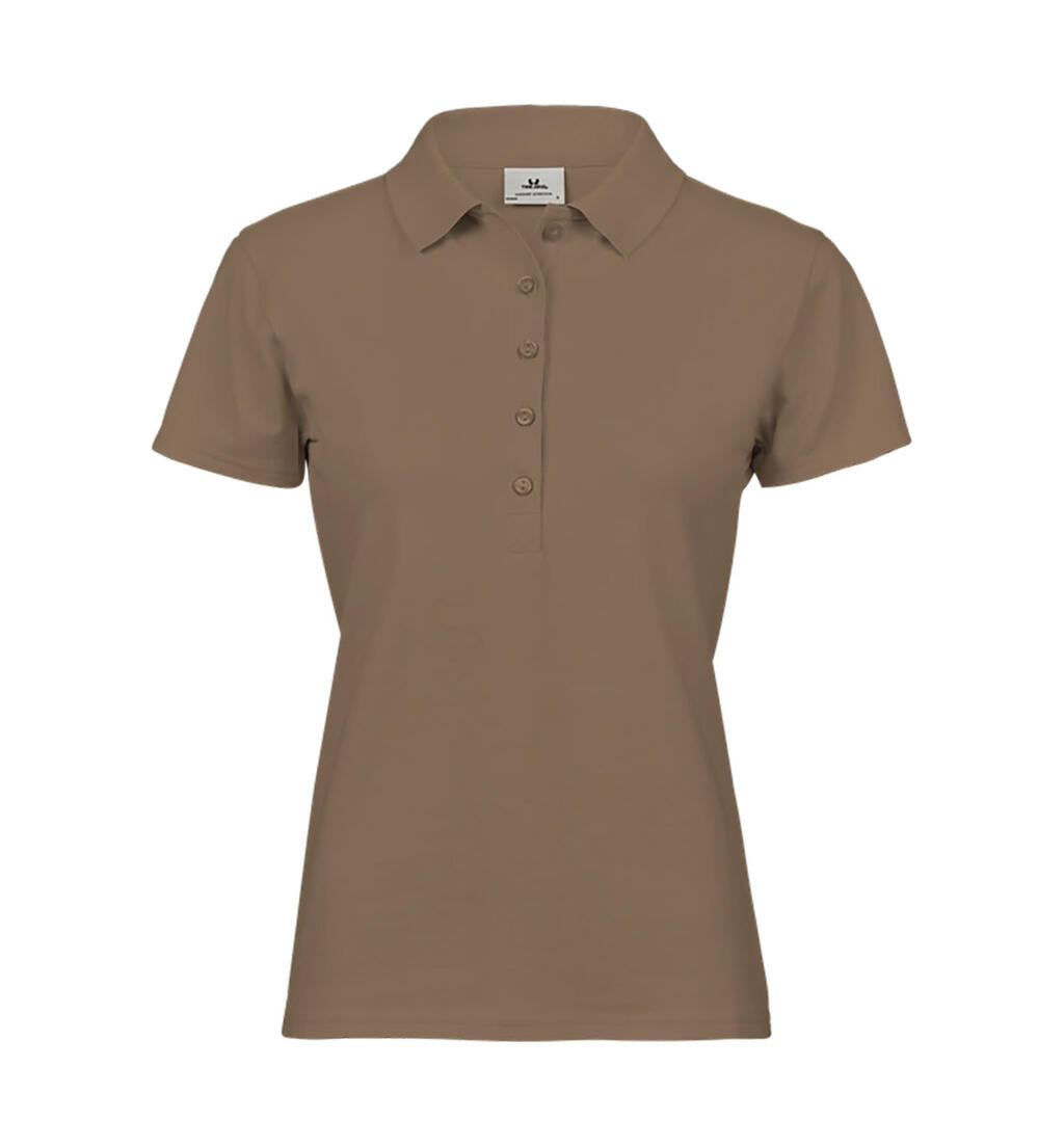 Polo elástico de lujo para mujer - Corte entallado - 215 g/m² | 51354