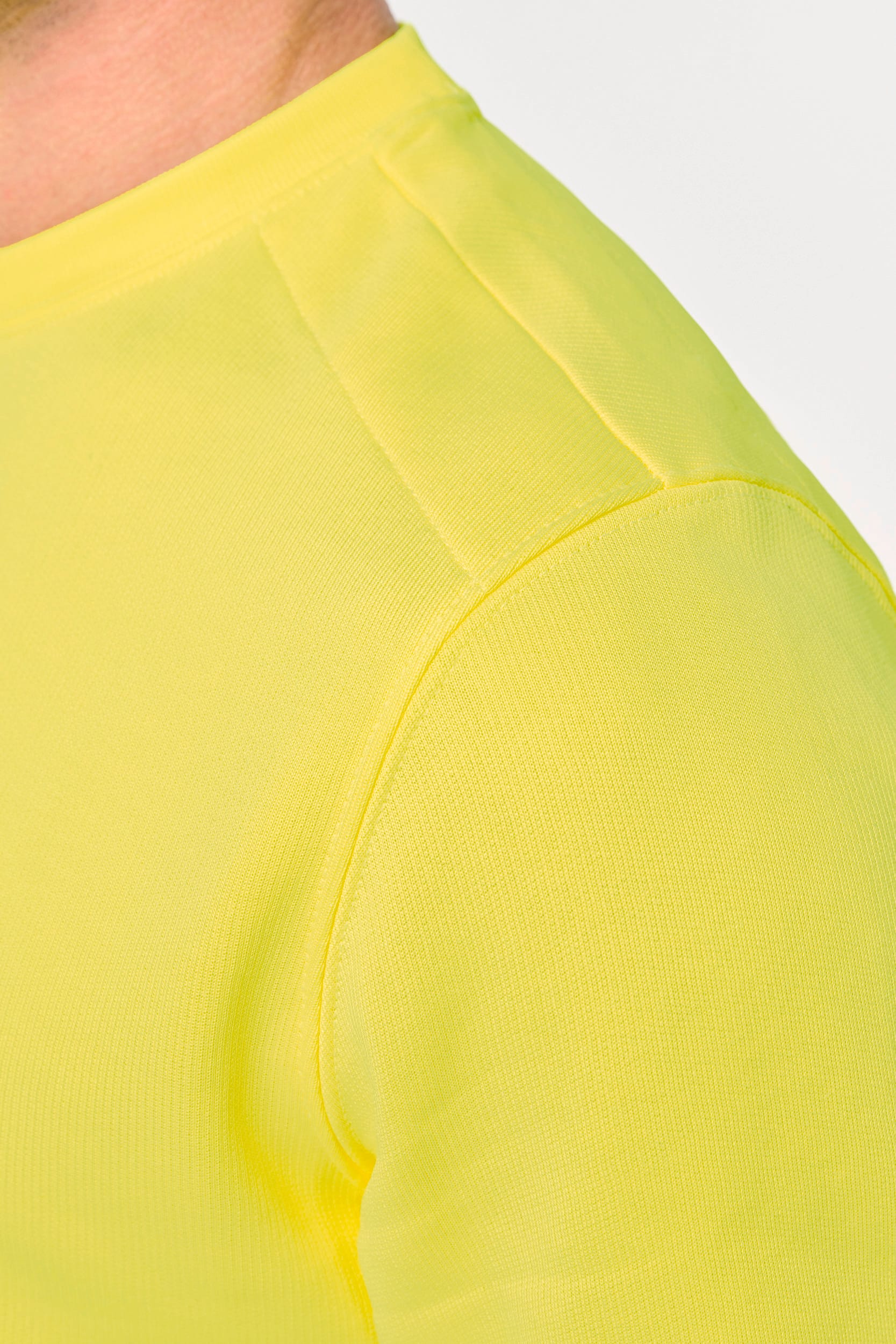 Sweat fluorescent unisexe à visibilité renforcée en polyester recyclé | WK405