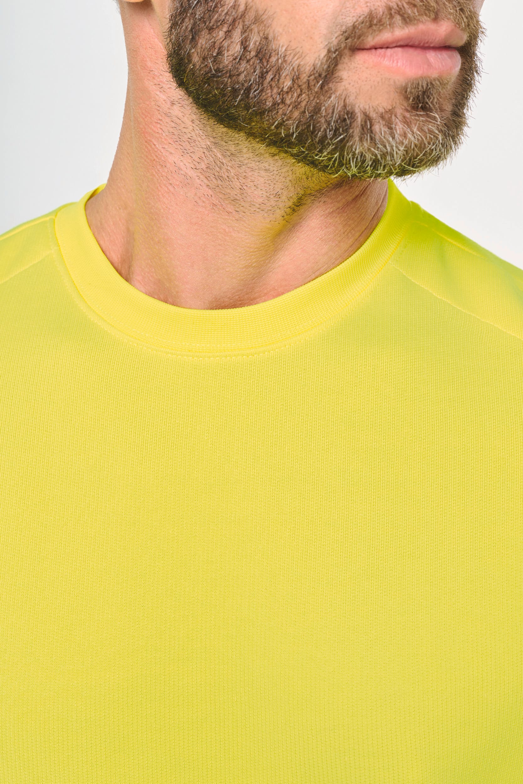 Sweat fluorescent unisexe à visibilité renforcée en polyester recyclé | WK405