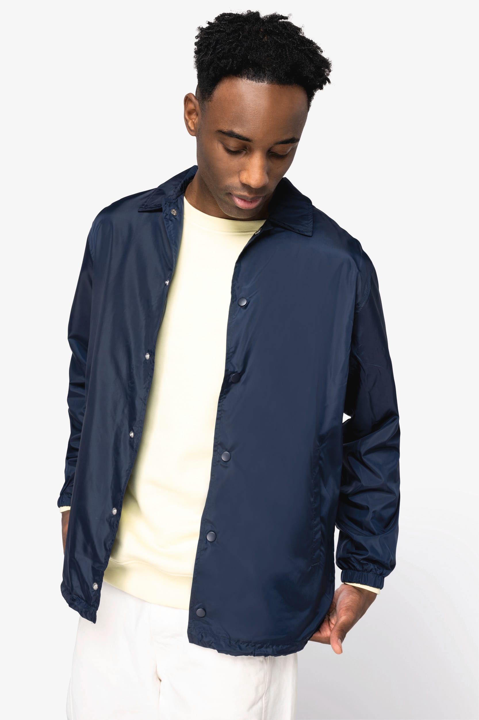 Eco-friendly Unisex Wind-breaker Jacket | NS601 – Organic Blank