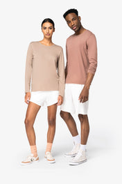 T-shirt unisexe à manches longues délavé - 130 g/m² - NS336