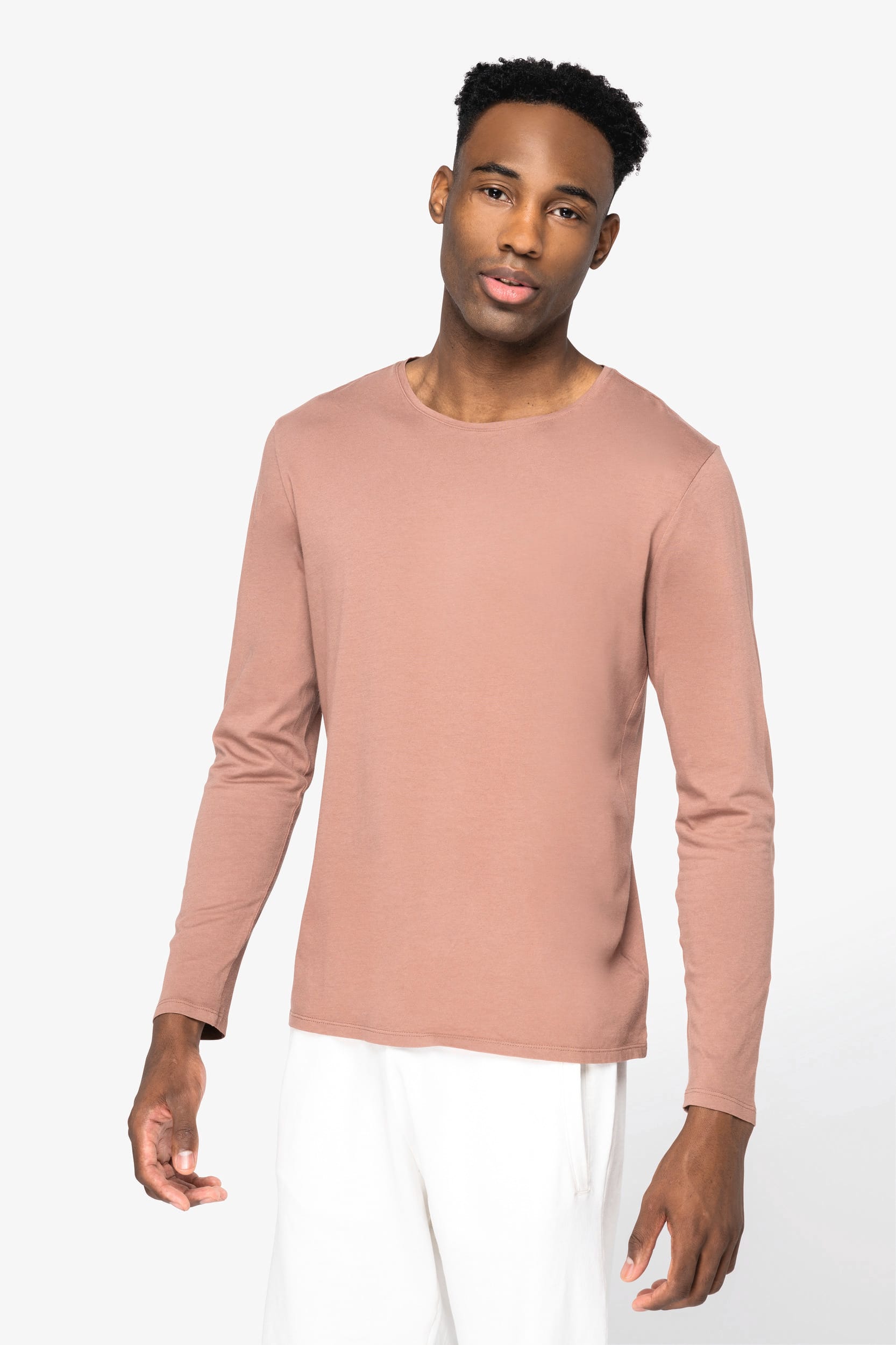 T-shirt unisexe à manches longues délavé - 130 g/m² - NS336