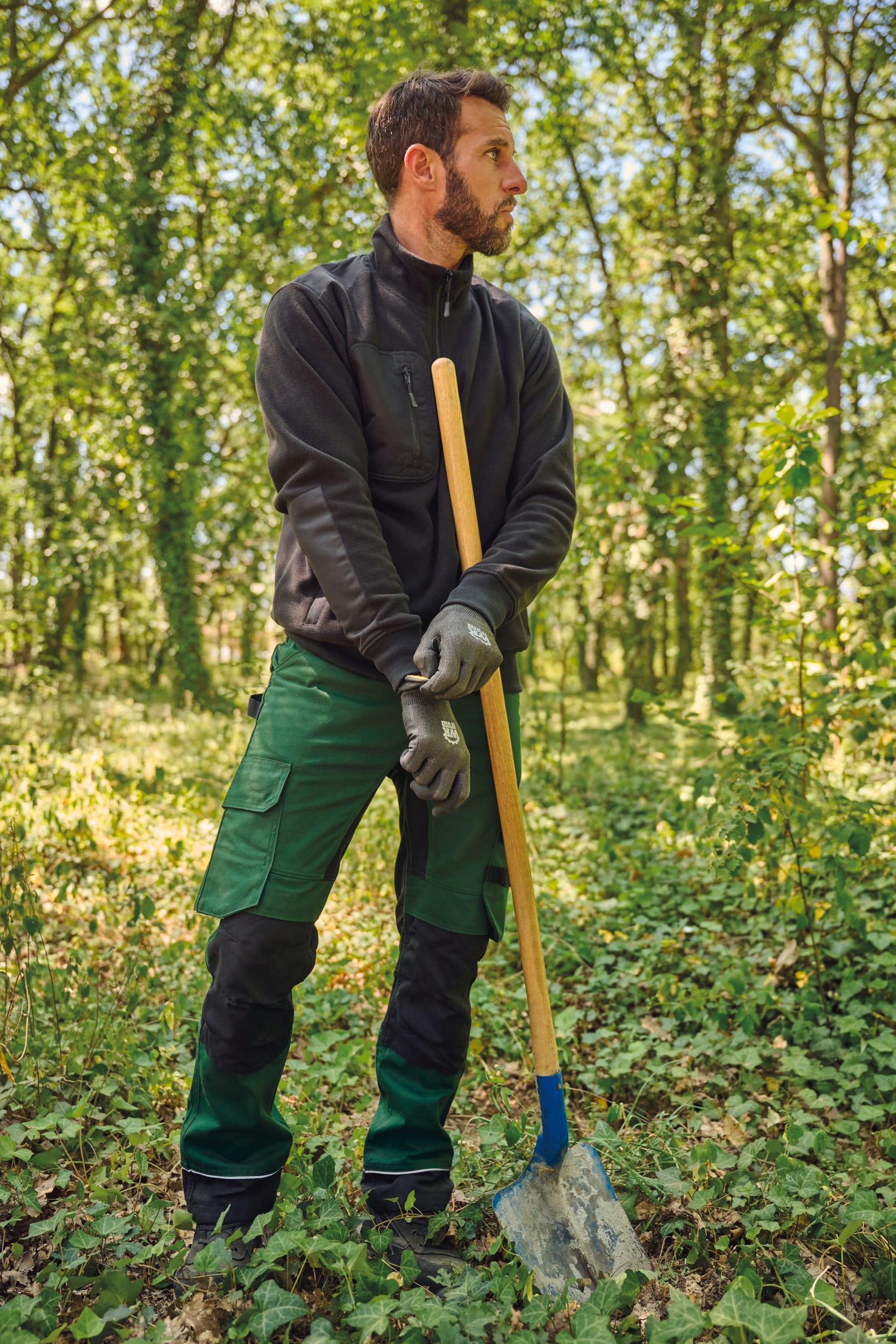 Vêtement de travail polaire recyclé unisexe 1/4 zip – 320 g/m² | WK905