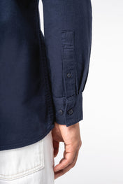 Chemise en flanelle écologique pour homme - 170 g/m² - NS520