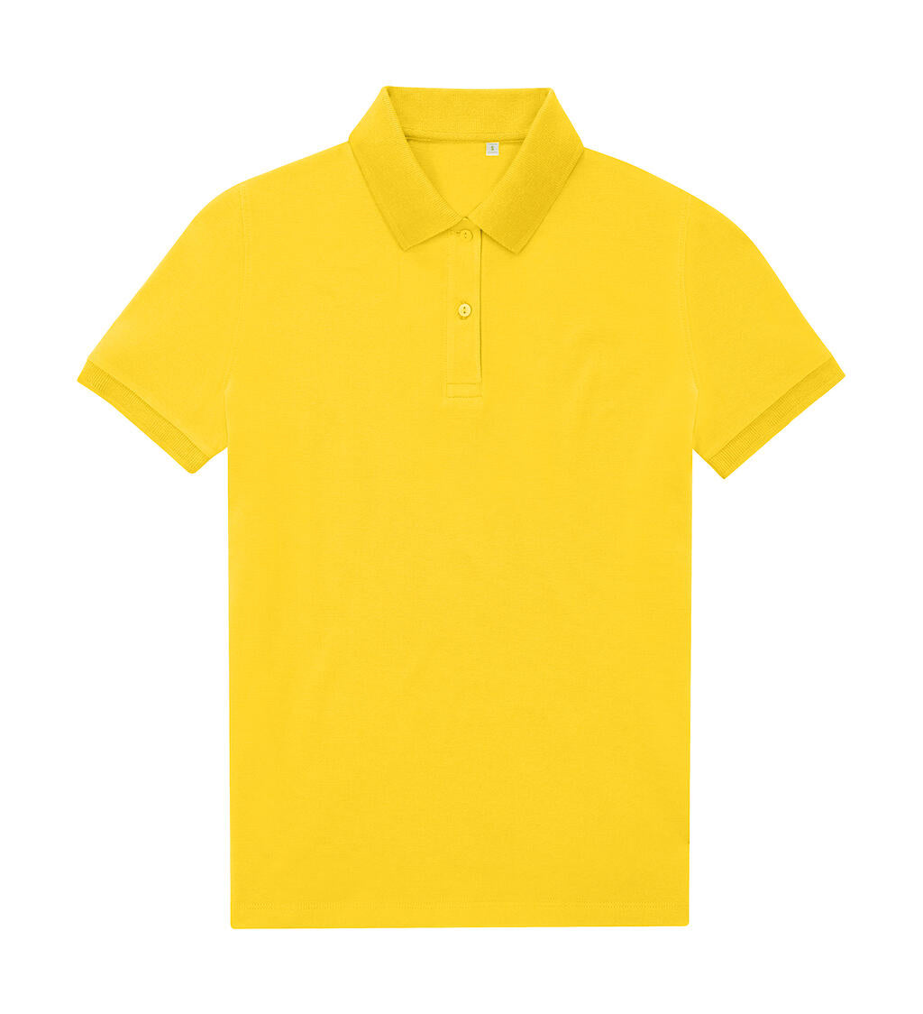 Polo da donna in piqué di poliestere riciclato e cotone - 180 GSM | 53642