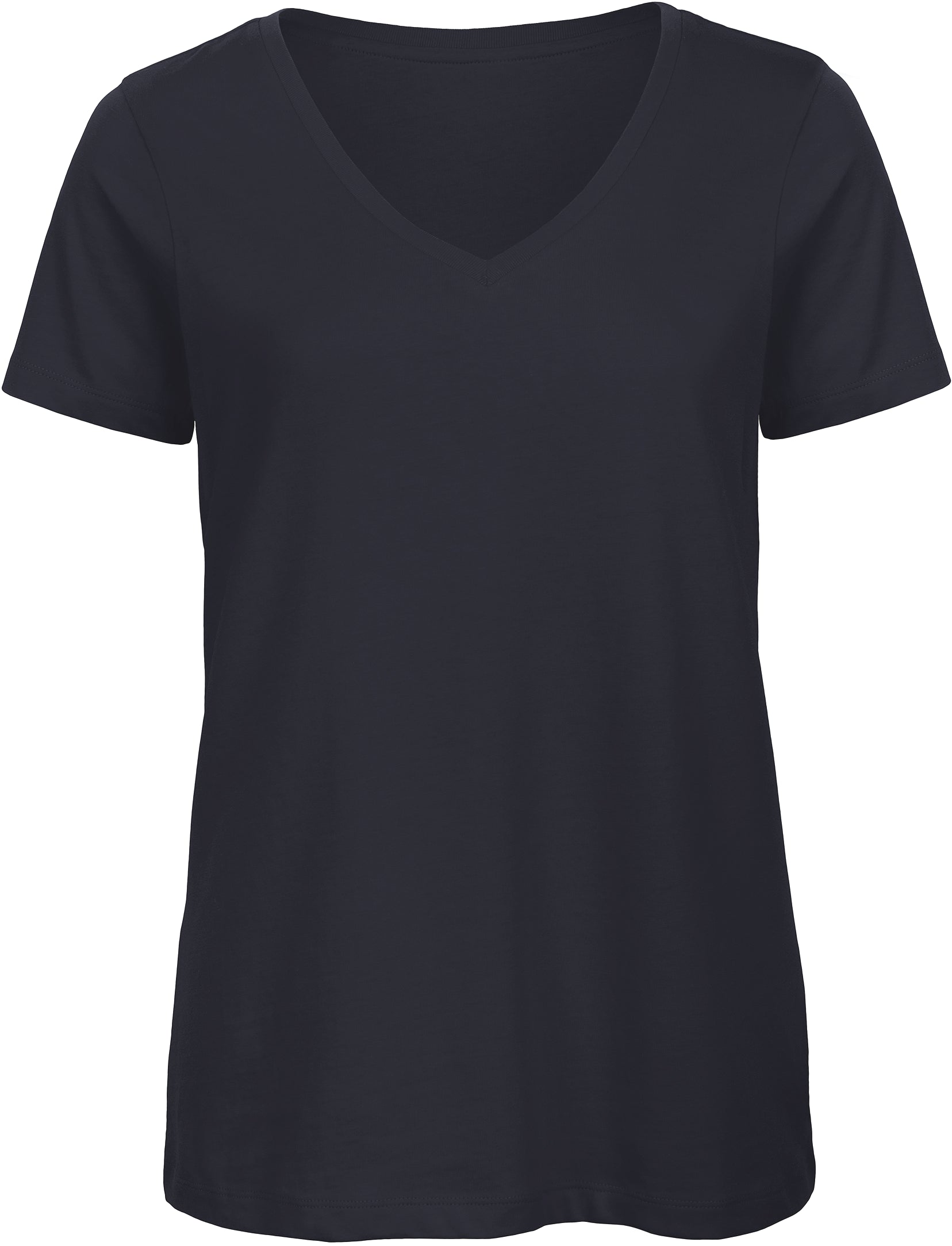 B&C CGTW045 - Ladies' Organic Cotton V-neck T-shirt