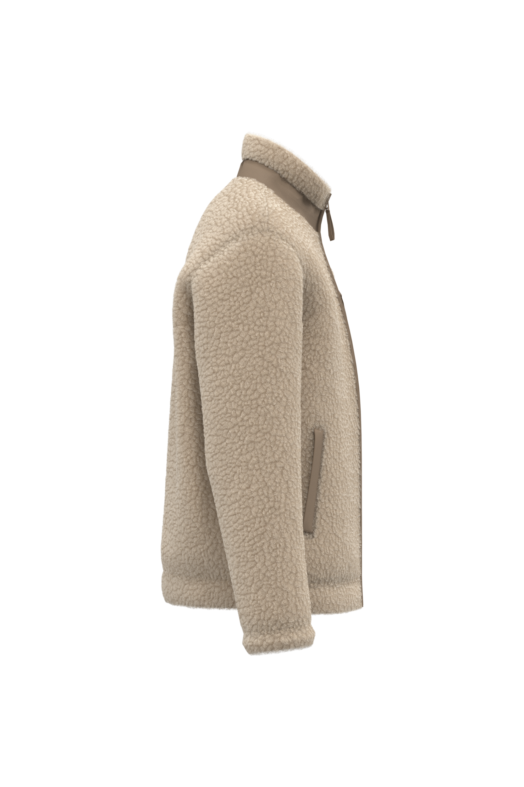 Native Spirit NS604 - Eco-friendly Unisex Sherpa Jacket