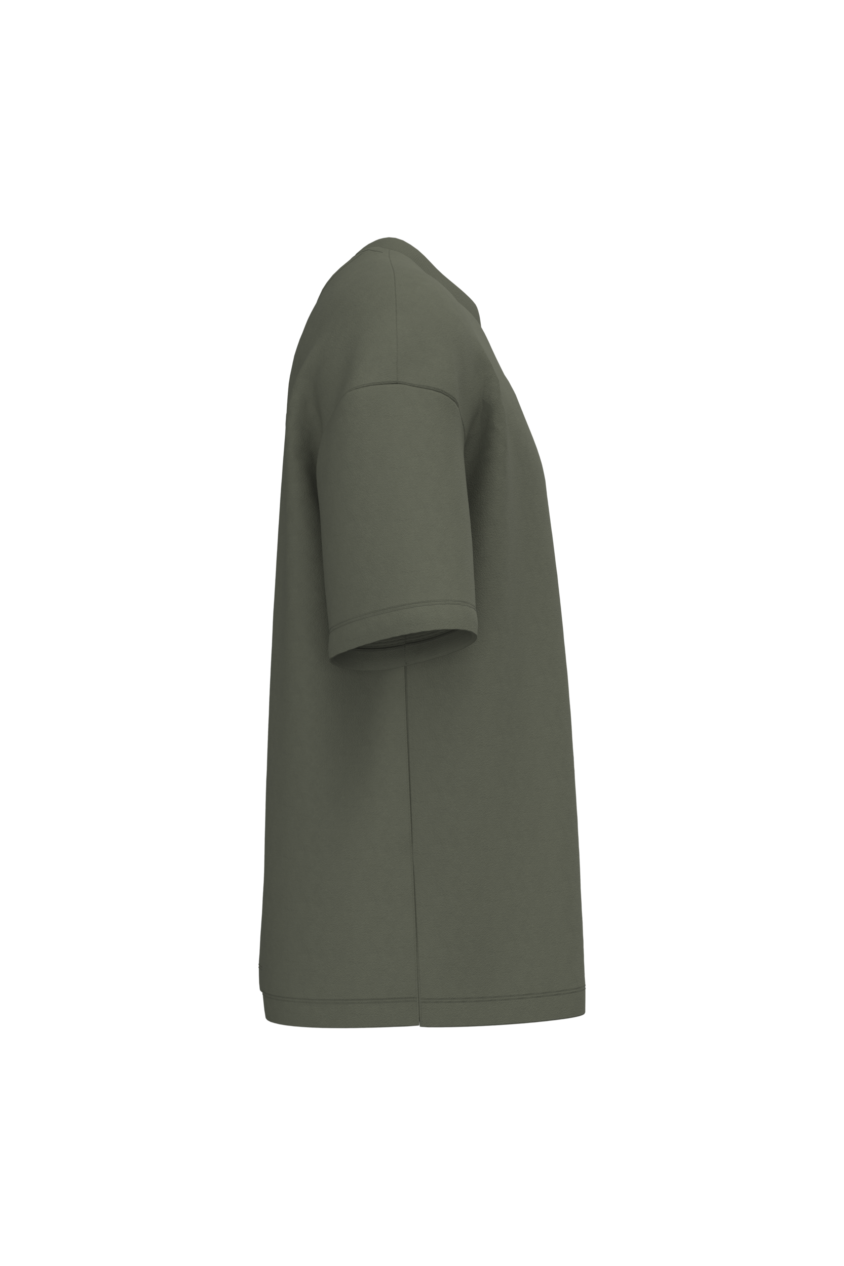 Milieuvriendelijke Unisex Oversize French Terry T-shirt - 300 g/m² - NS308