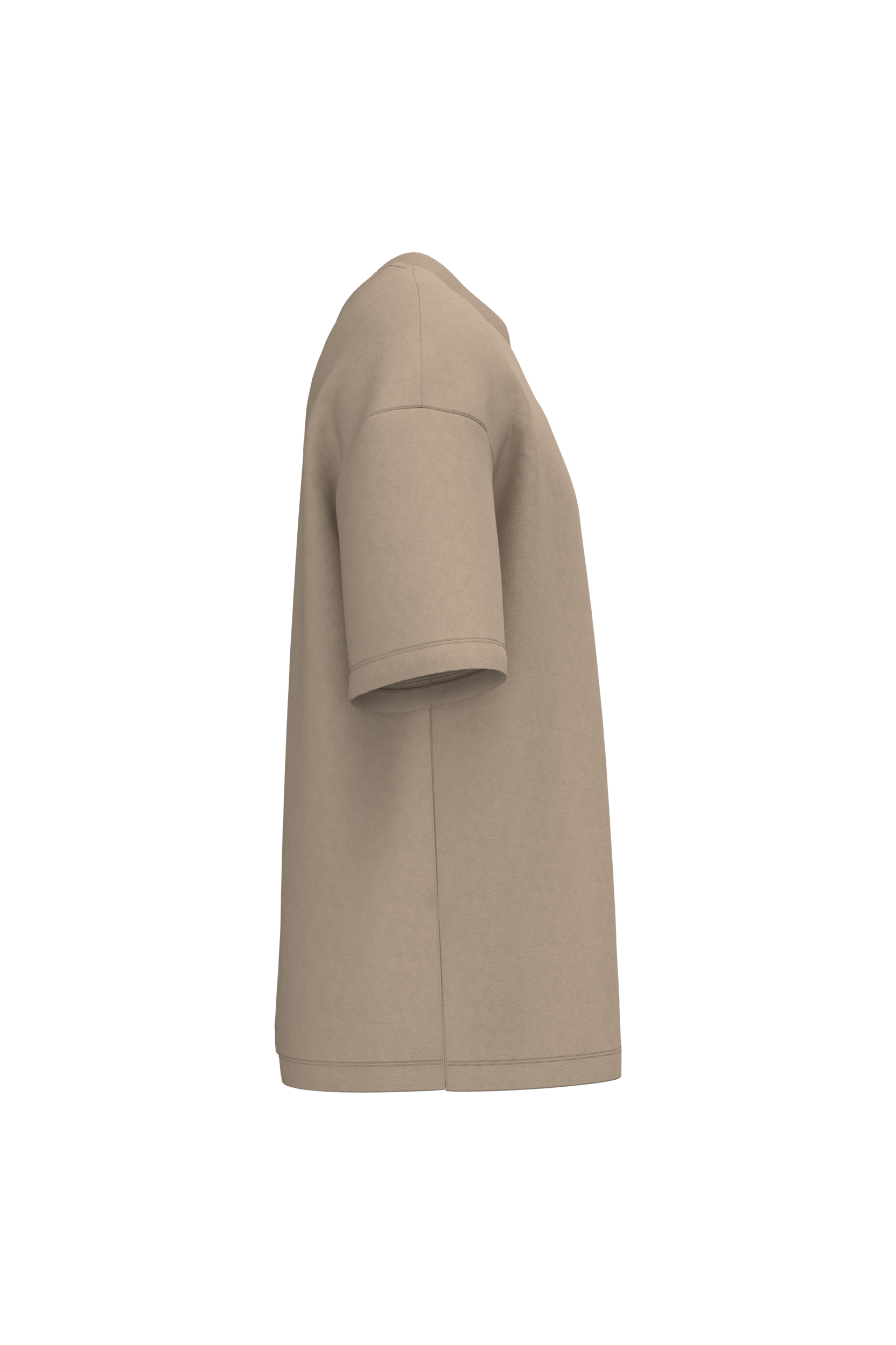 Milieuvriendelijke Unisex Oversize French Terry T-shirt - 300 g/m² - NS308