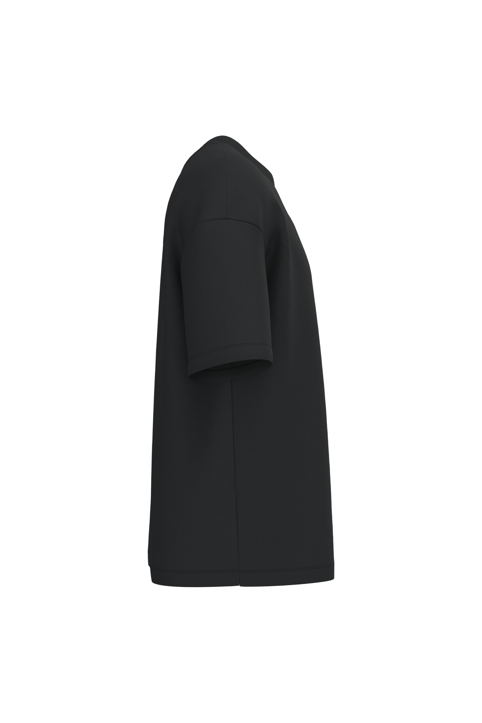 Milieuvriendelijke Unisex Oversize French Terry T-shirt - 300 g/m² - NS308