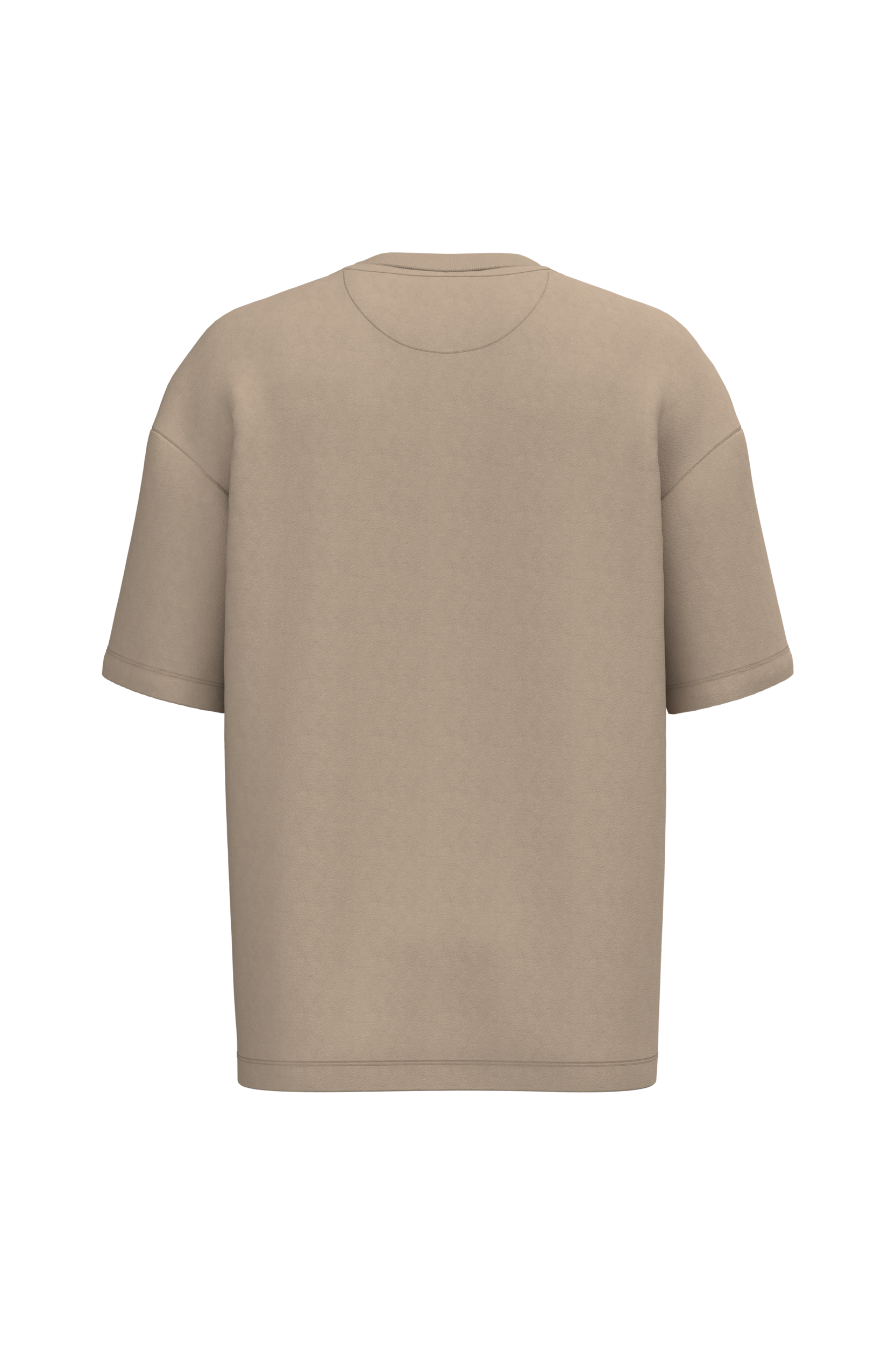 Milieuvriendelijke Unisex Oversize French Terry T-shirt - 300 g/m² - NS308