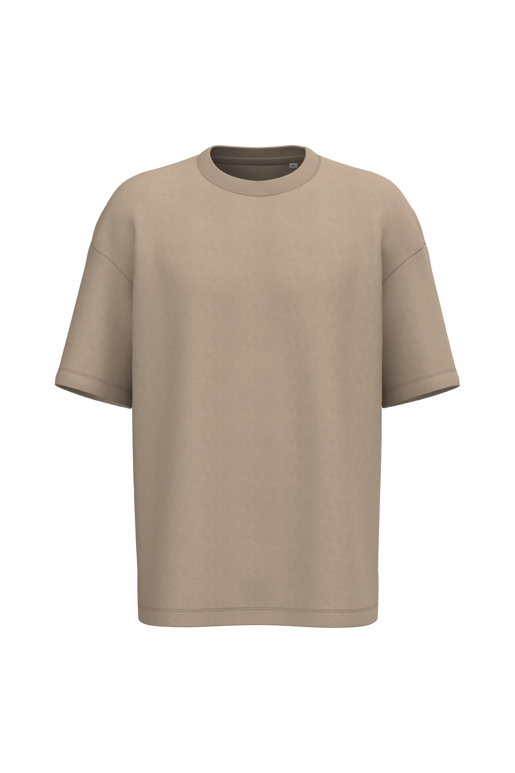 Milieuvriendelijke Unisex Oversize French Terry T-shirt - 300 g/m² - NS308