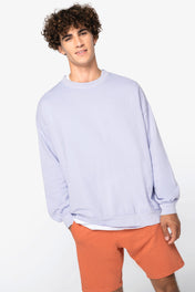 Sweatshirt unisexe écologique Oversized en molleton français - NS415 - Fabriqué au Portugal