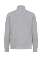 Unisex Zip Neck Sweatshirt in Regenerated Cotton and Recycled Polyester | H842