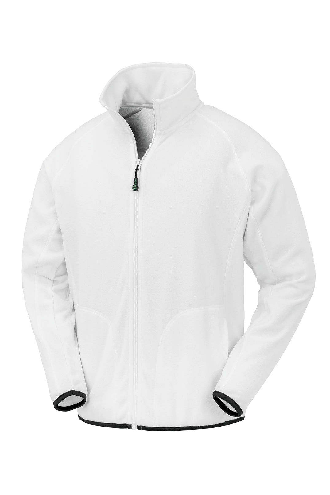 Chaqueta de micropolar en poliéster reciclado con cremallera completa | R907X