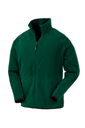 Chaqueta de micropolar en poliéster reciclado con cremallera completa | R907X