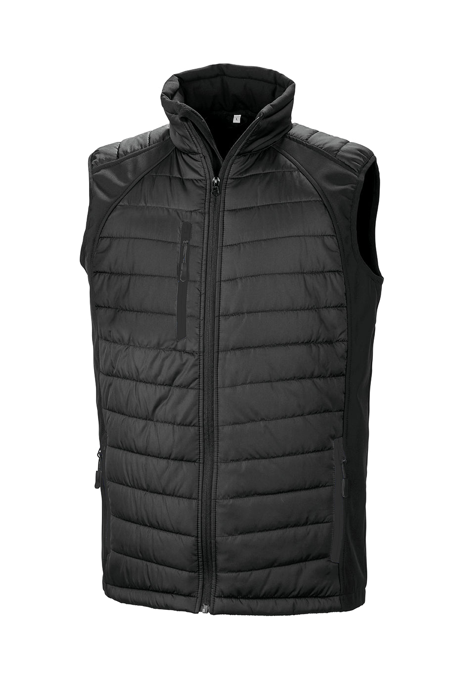 Gilet softshell imbottito in poliestere riciclato | R238X