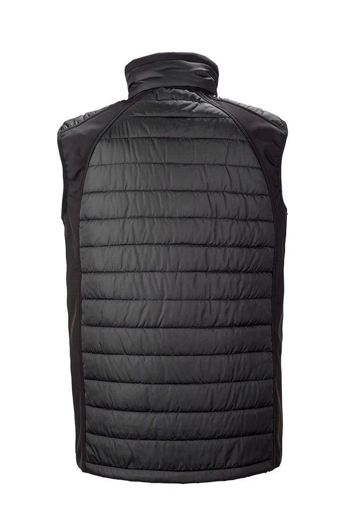 Gilet softshell imbottito in poliestere riciclato | R238X