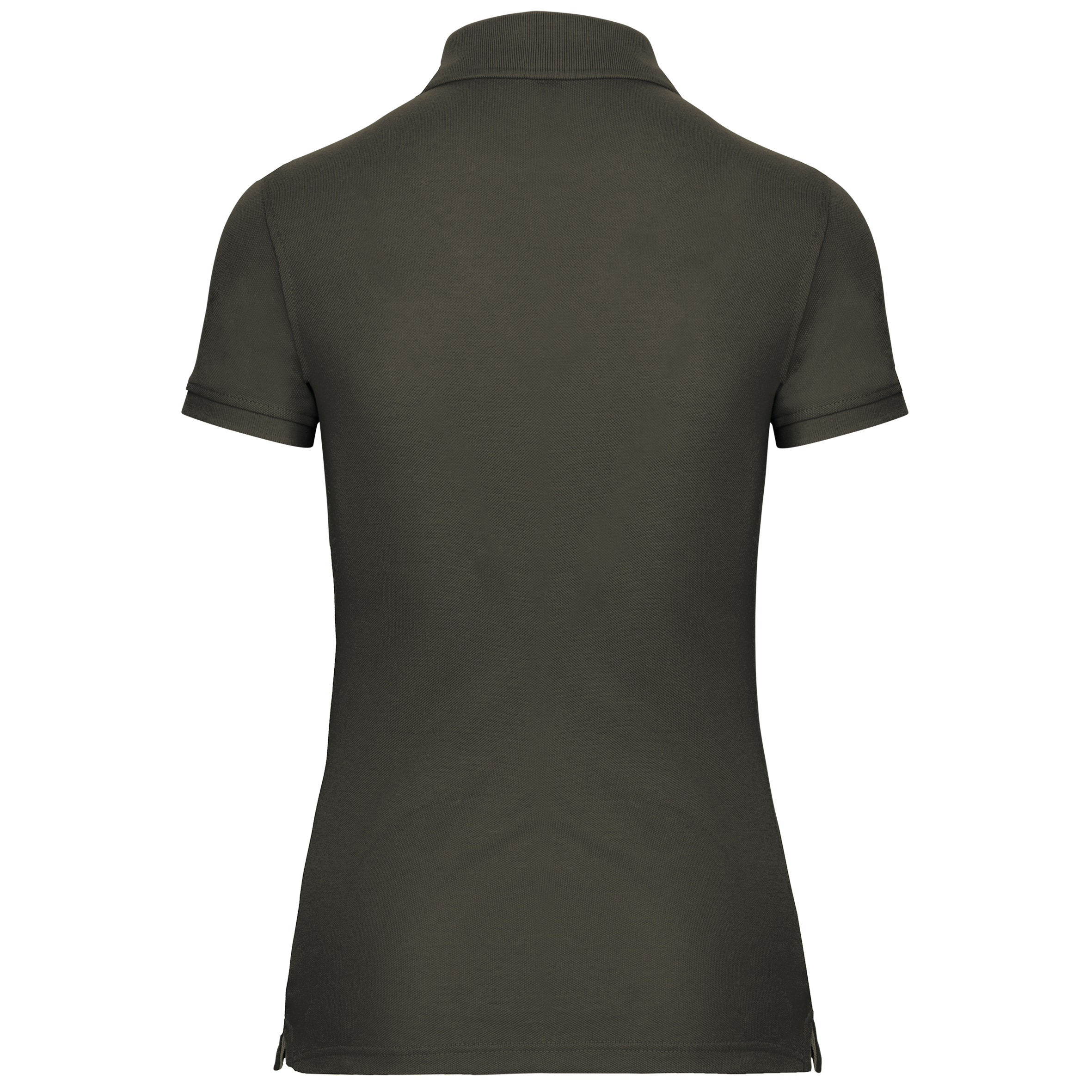 Women's Short-Sleeved Piqué Polo Shirt in Recycled Polyester and Cotton | WK275