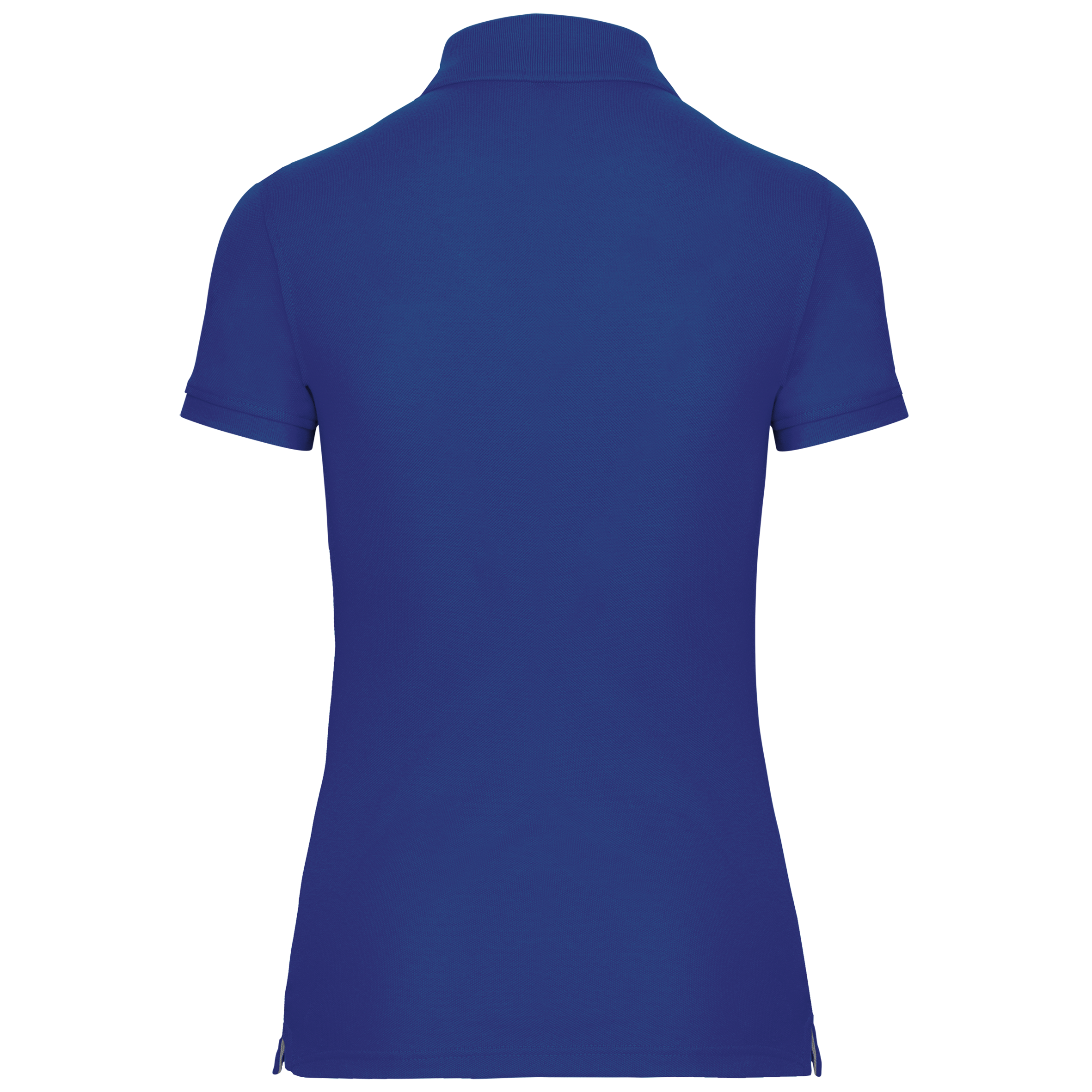 Women's Short-Sleeved Piqué Polo Shirt in Recycled Polyester and Cotton | WK275