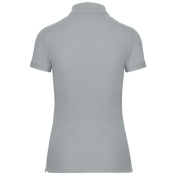 Women's Short-Sleeved Piqué Polo Shirt in Recycled Polyester and Cotton | WK275