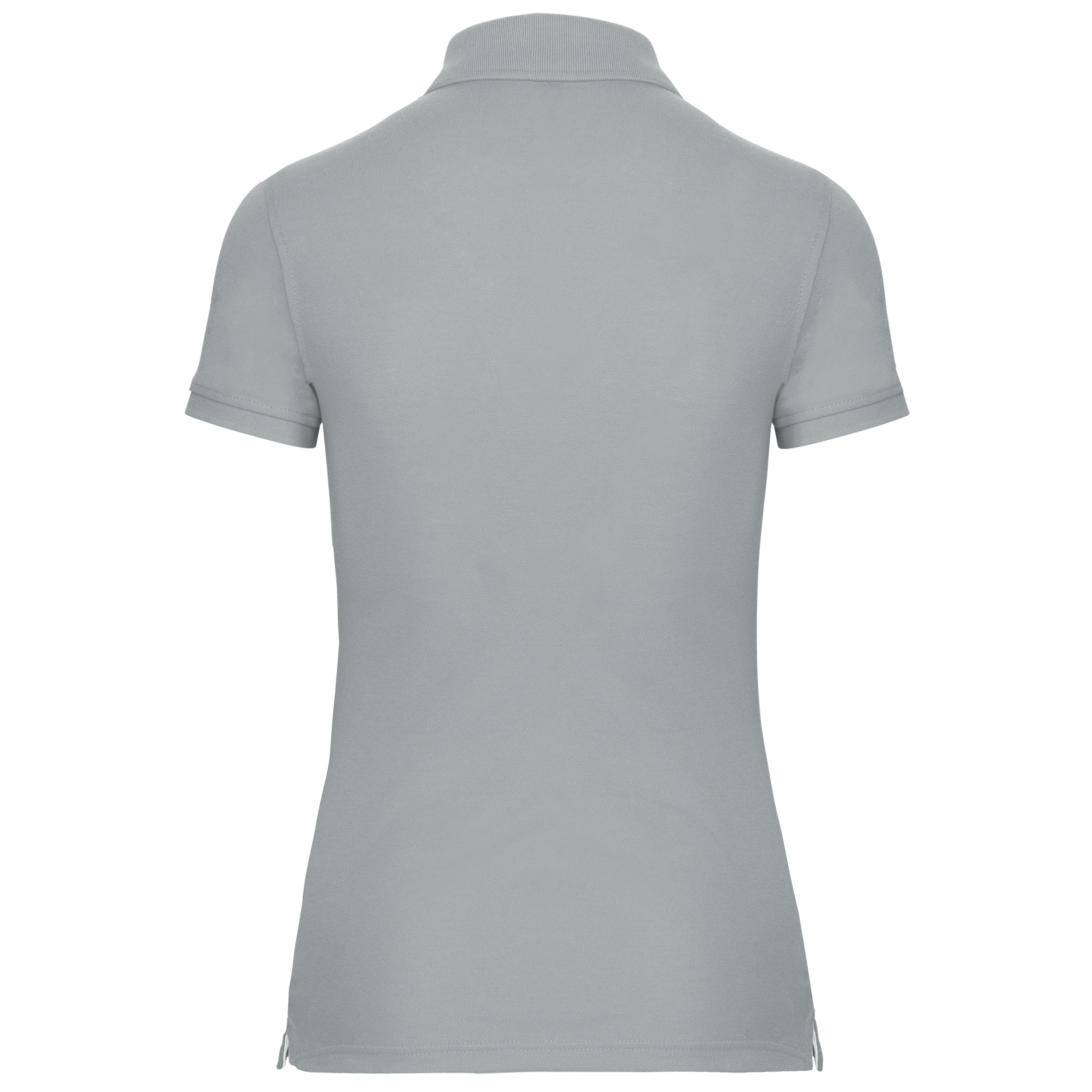 Women's Short-Sleeved Piqué Polo Shirt in Recycled Polyester and Cotton | WK275