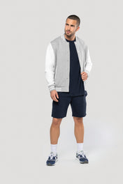 Herren umweltfreundliche French Terry Bermuda-Shorts - K757