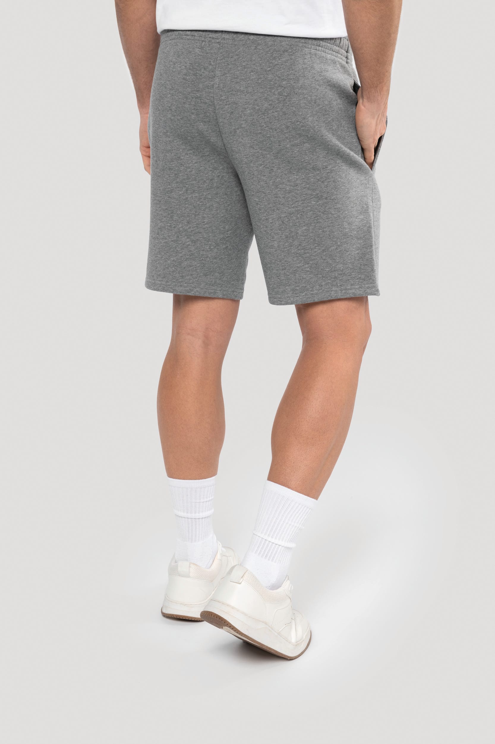 Milieuvriendelijke Fleece Bermuda Shorts voor Heren - 280 g/m² - K7026