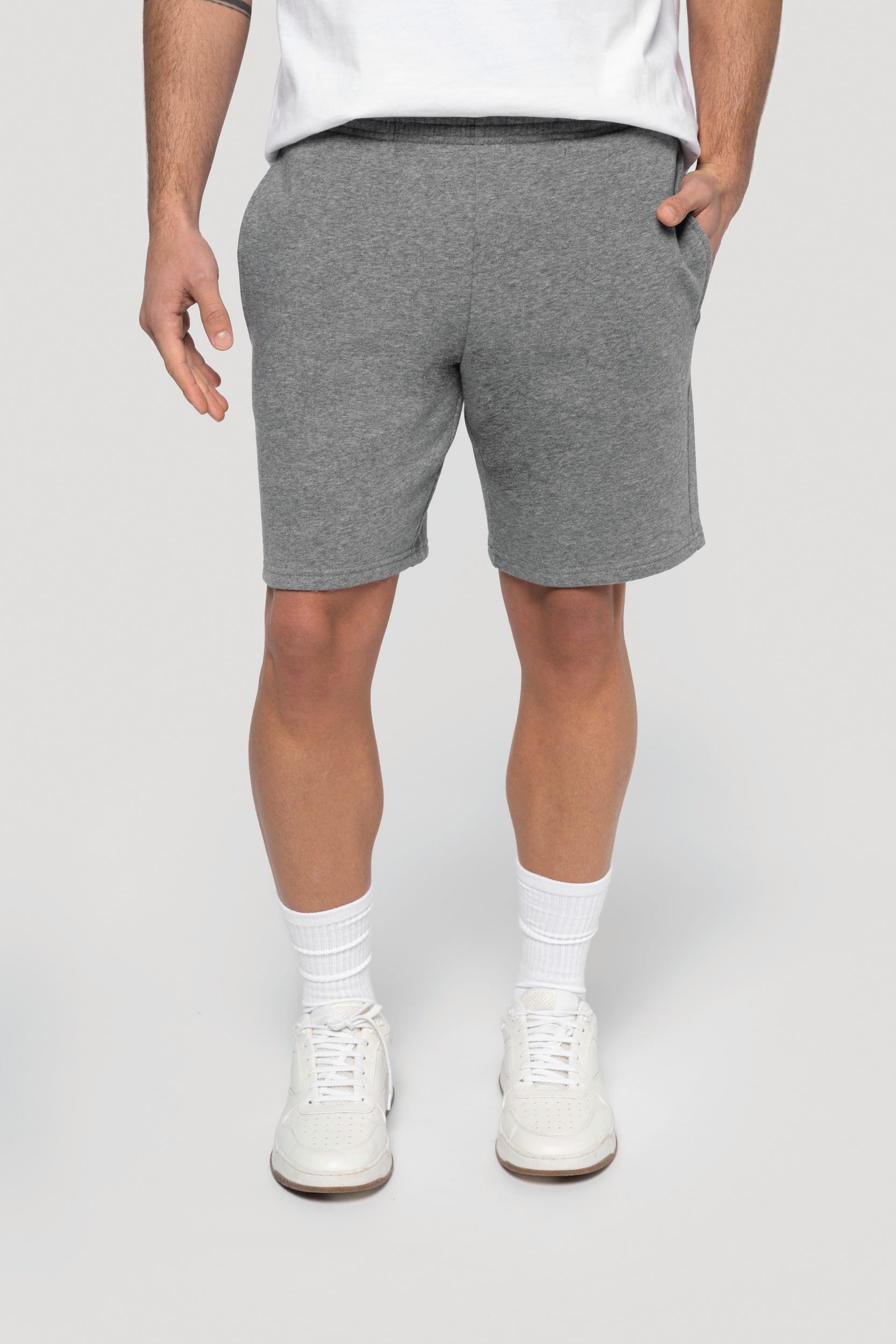 Milieuvriendelijke Fleece Bermuda Shorts voor Heren - 280 g/m² - K7026