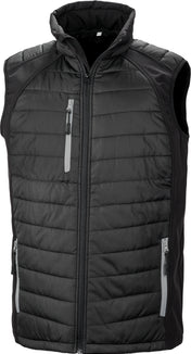 Gilet softshell imbottito in poliestere riciclato | R238X