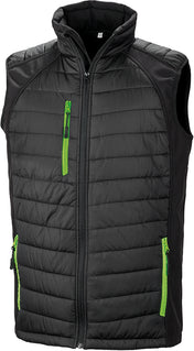 Gilet softshell imbottito in poliestere riciclato | R238X