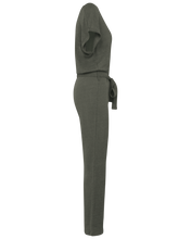 Spasso SP5004 - Ladie's Linen Knit Short-sleeved Jumpsuit