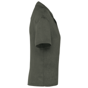 Spasso SP523 - Ladie's Linen Bowling Collar Short-sleeved Shirt