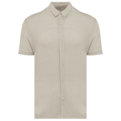 Spasso SP517 - Men's Linen Short-sleeved Shirt