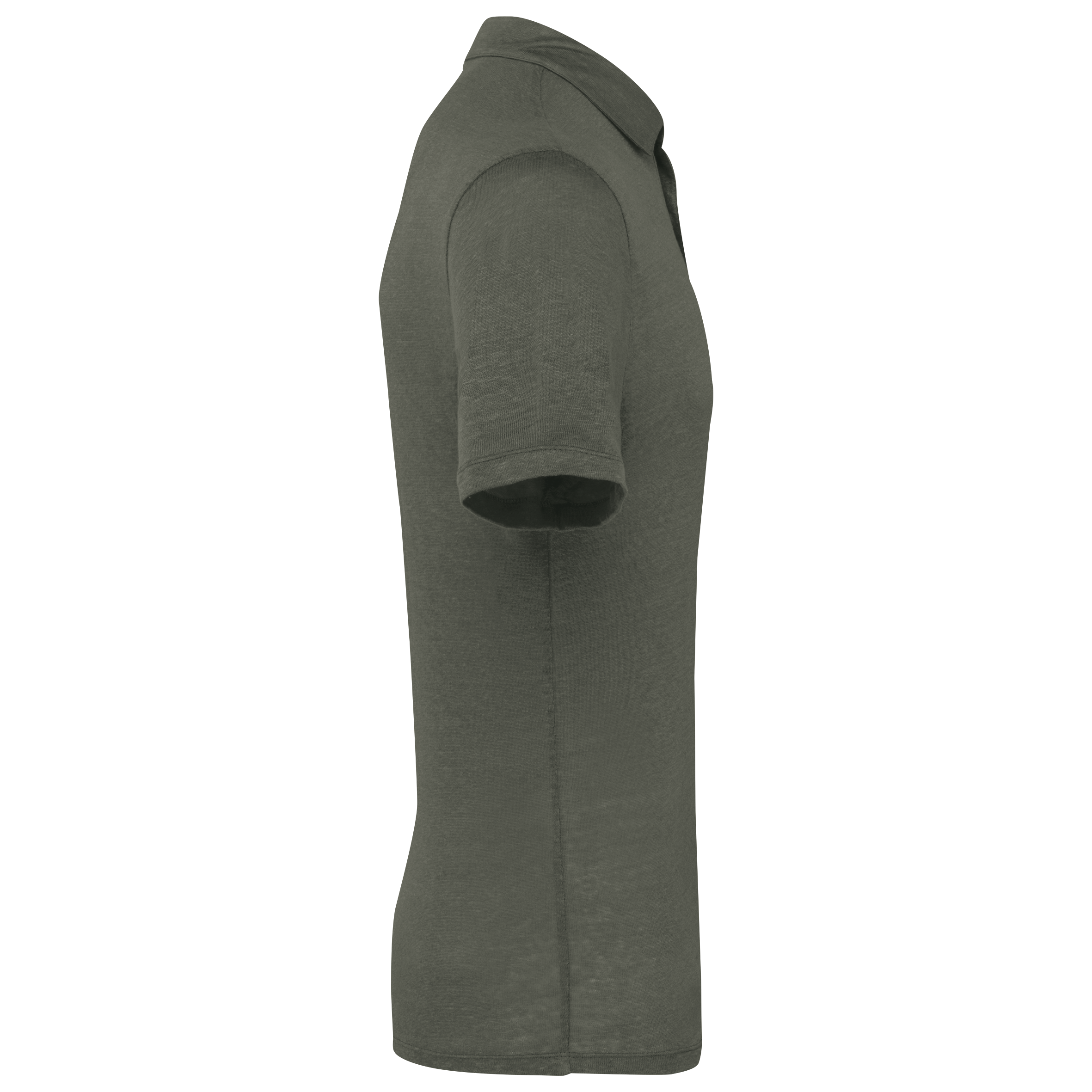 Spasso SP217 - Men's Knitted Linen Polo Shirt